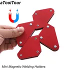 Угловой локатор для пайки, 4 шт., угловые стрелки для сварки, держатель для сварки, 9 анг. Фунт., мощные сварочные инструменты, магнитный позиционер 45, 90, 135 градусов