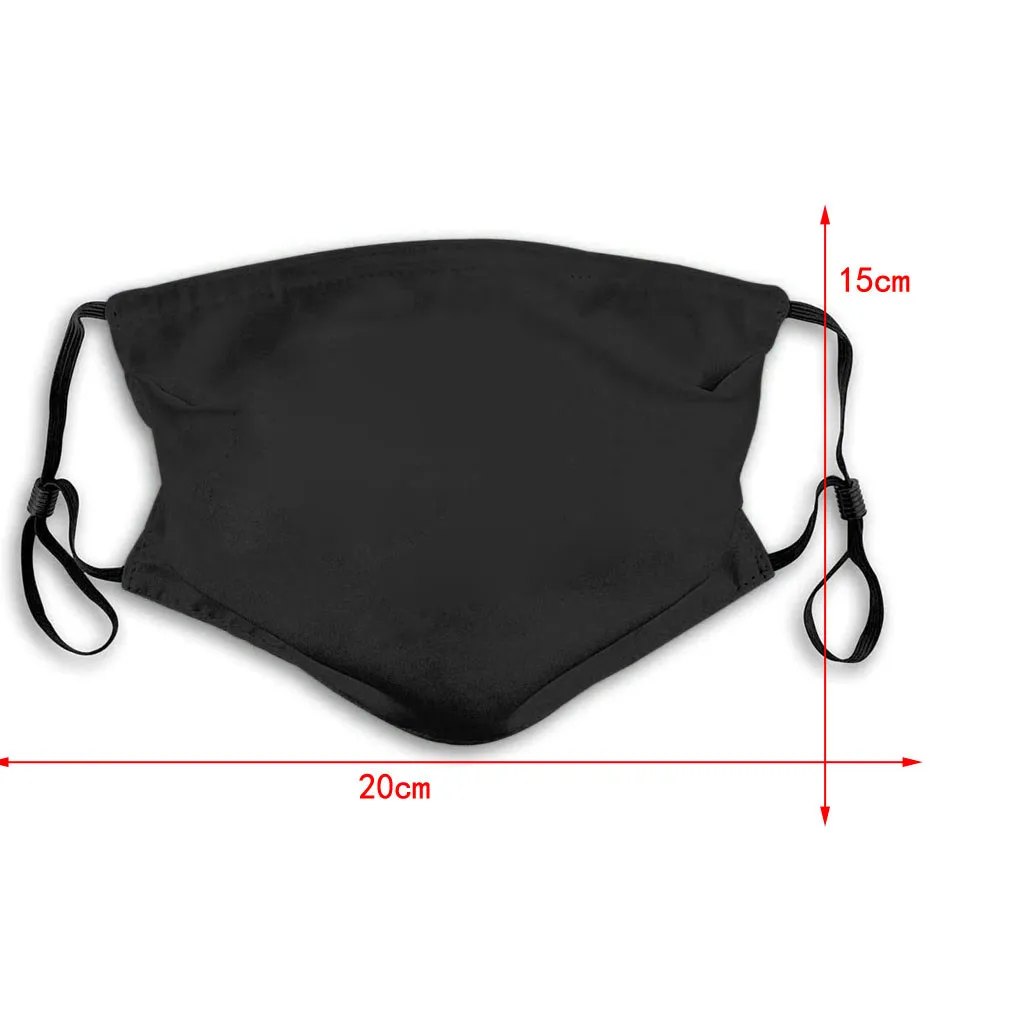 

1PC MASK+2PCS Filters Dragon Reusable Face mask With Filter Adjustable Strap Washable Mask Mouth Mask WindAnti Mouth-muffle Mask