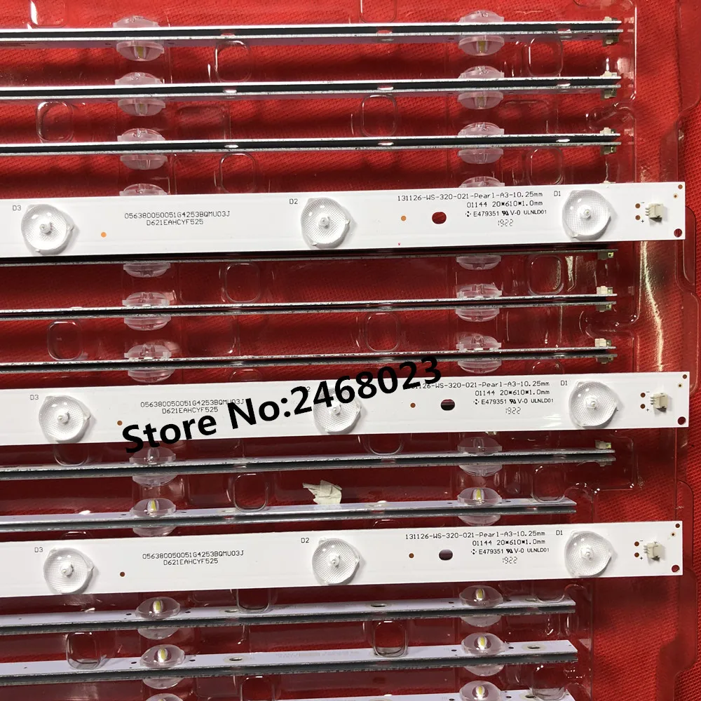 Светодиодная лента для panasoni c TC-32A400U 32AS500C V320HWSD06 TH-32A400C 131126-WS-320-021 15 светодиодный т. |