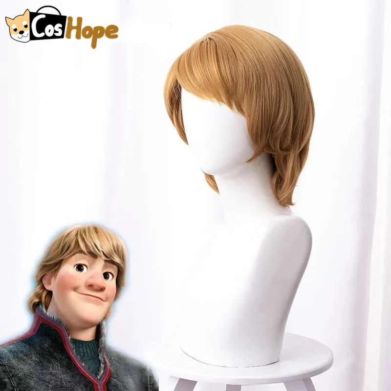 Парик для косплея Кристофа мужчин термостойкие синтетические короткие волосы 35