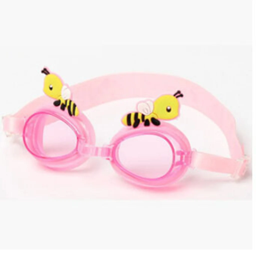 

Swimming Goggles for Boys & Girls- Adjustable Strap, Silicone Seal, UV Protection and Anti-fog Lens Swim Eyewear