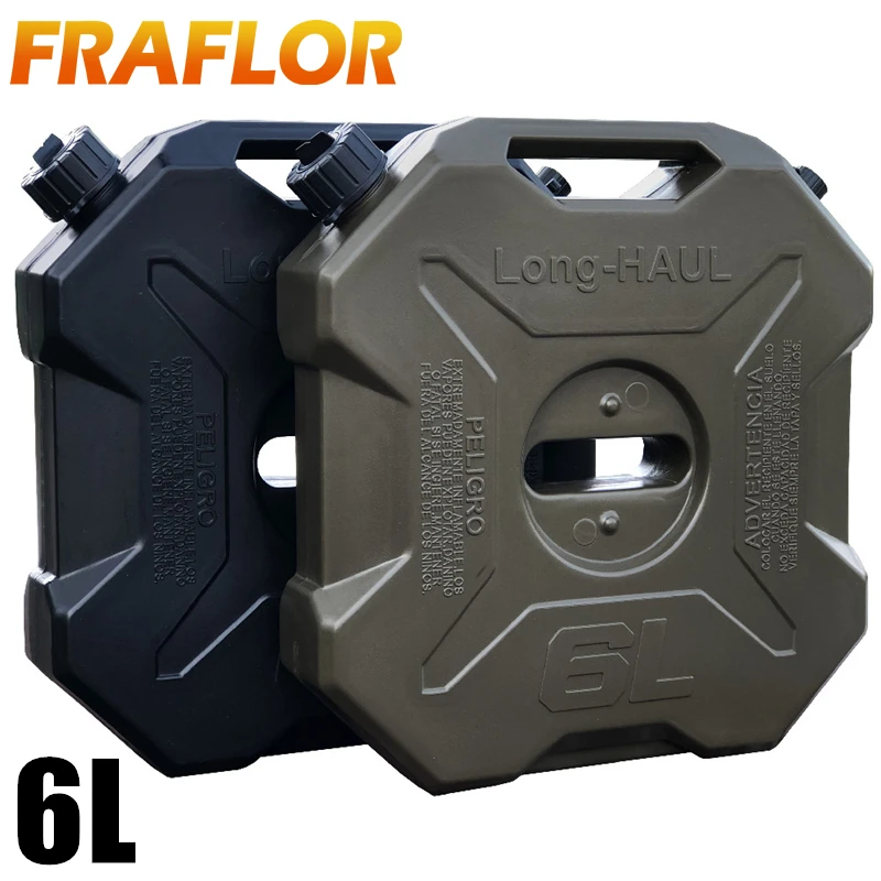 Fuel Tank 6L 15L 25L Oil Canister Gasoline Diesel Storage Can Spare Plastic Petrol Car Motorcycle Truck Jerrycan | Автомобили и