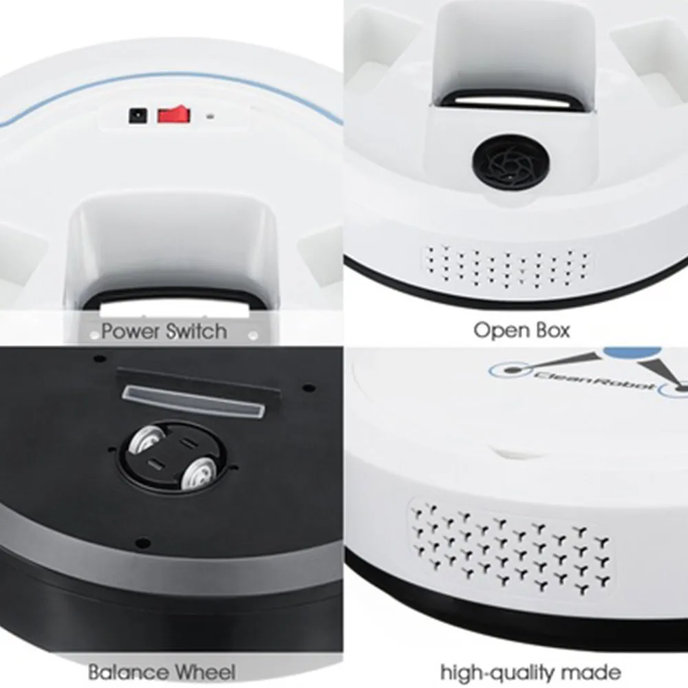 Smart Vacuum Cleaner Sweeping Robot Floor Cleaning USB Charging Bedroom Dust Sweeper Automatic Intelligent Household Tools | Бытовая