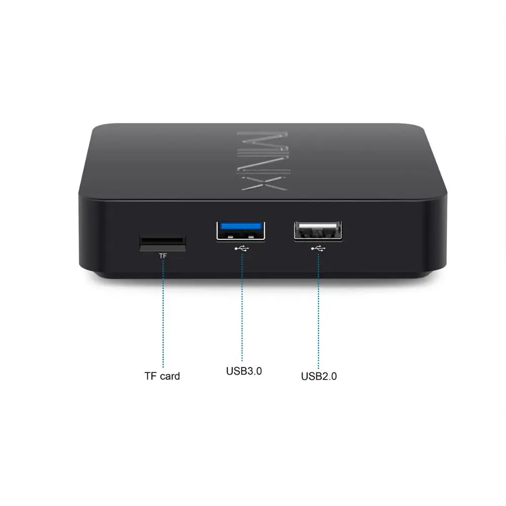 ТВ-приставка MINIX NEO T5 Android 2 ГБ DDR3 16 Tv 9 0 Pie AmlogicS905X2 GIGABIT Ethernet сертифицированная Google |