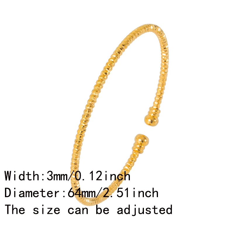 3 мм/6 шт. индийские ювелирные изделия для невесты браслеты Дубаи женщин