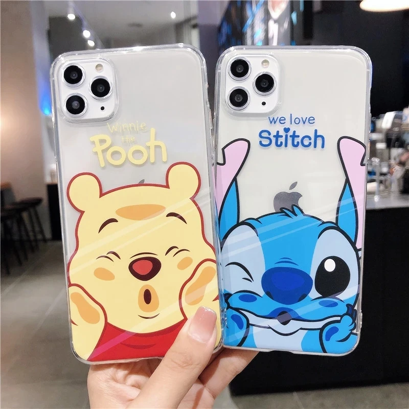 Disney строчка чехол для мобильного телефона Apple IPhone 7 8 SE2 7Plus 8Plus XS Max 11 Pro 12 задней
