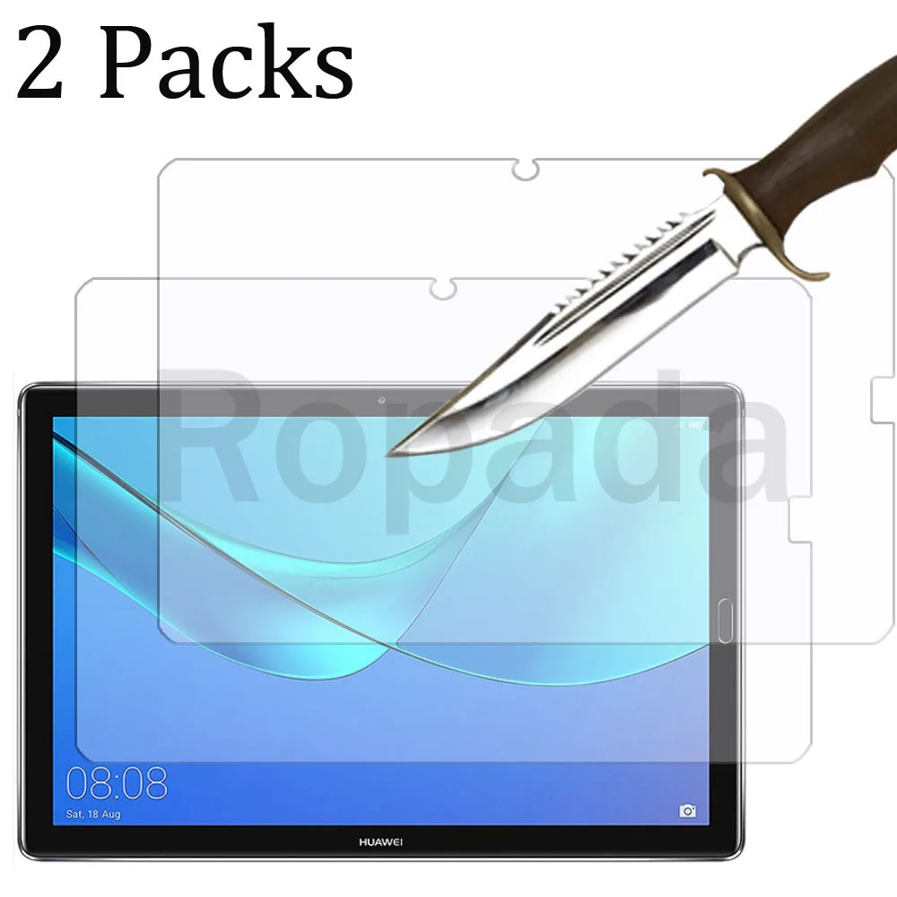 

2 упаковки, Защитная пленка для экрана Huawei MediaPad M5 10 (pro), 10,8 дюйма, стеклянная пленка, закаленное стекло, защита экрана
