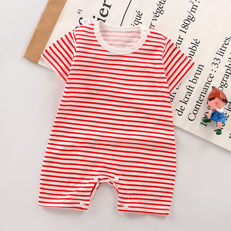 

2021 Cotton Baby romper Short Sleeve Cartoon baby clothing One Piece Summer Unisex Baby Clothes girl and boy jumpsuits