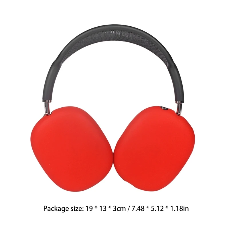 

1 Pair Replacement Silicone Ear Pads Cushion Cover For AirPods Max Headphone Headsets EarPads Earmuff Protective Case