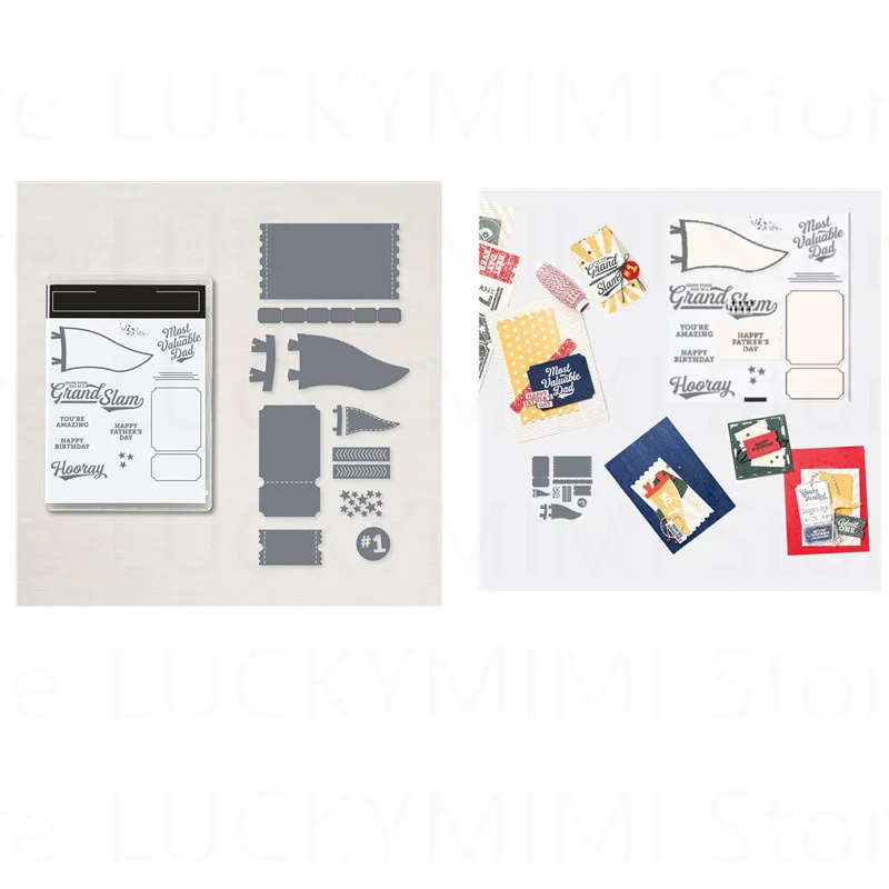 

Metal Cutting Dies And Clear Stamps For DIY Scrapbooking Decoration Craft Greeting Card Embossing Handmade Stencil 2022 New