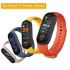 Смарт-часы M6 для мужчинженщин, спортивный фитнес-трекер, шагомер, пульсометр, монитор кровяного давления