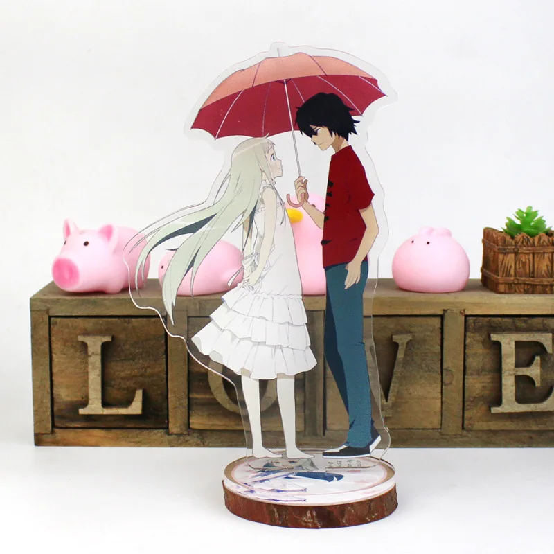 Обувь для косплея Аниме Anohana Хонма Meiko Menma Yadomi Jinta Косплэй фигурка на акриловой