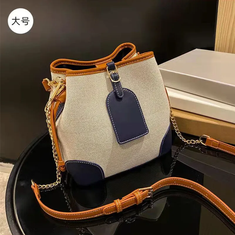 

Корейский стиль Прошитые холщовые маленькие сумки-ведра для женщин 2021 новая брендовая сумка на плечо сумки Повседневная сумка через плечо ...