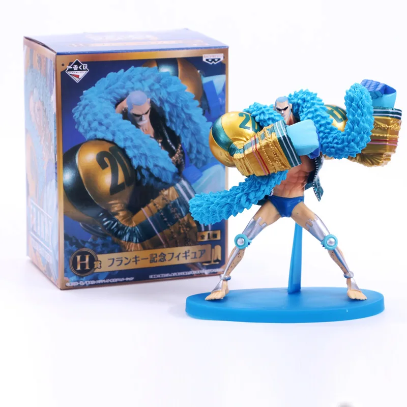 

One Piece Franky Action Figure H 20th Anniversary Starw Hat Pirates Franky PVC figure Toy Brinquedos Anime 17CM