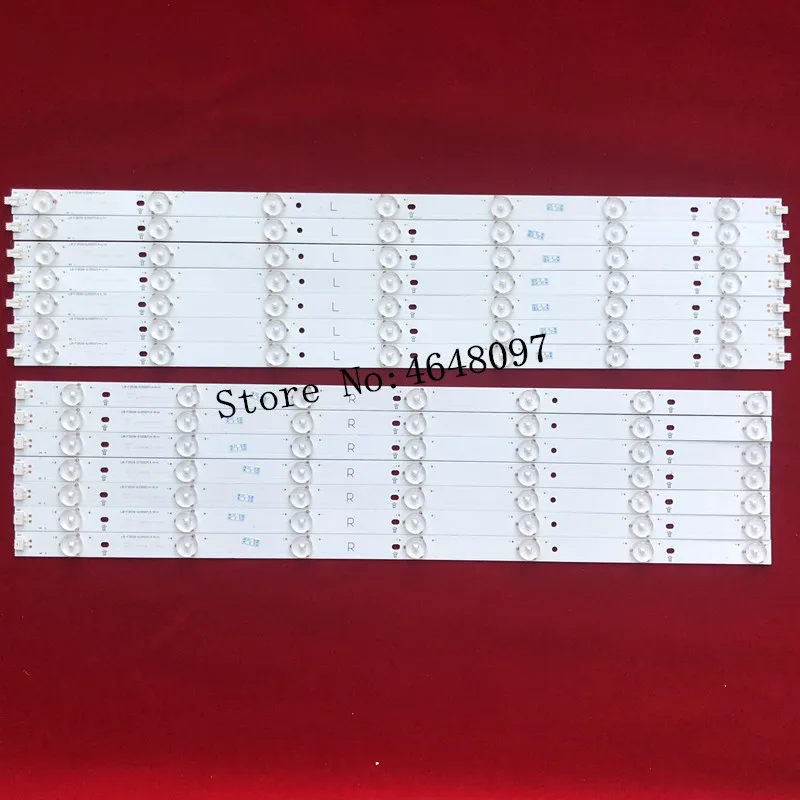 14pcs/set LED Backlight strip 14 lamp For Phi lips 55&quotTV LE55K071K LD55U3100 LB-F3528-GJ550714-R/L-H 55BFL2849/T3 55PFL5V40 | Лампы и