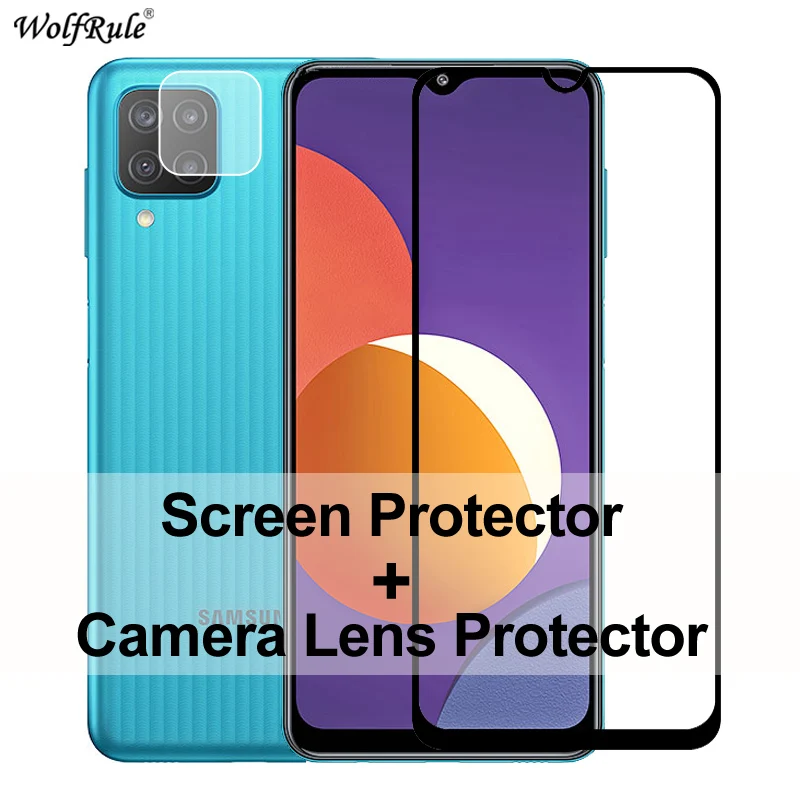 Защитная пленка для экрана 2 шт. Samsung Galaxy M12 стекло M21S M01 F41 защитная из закаленного