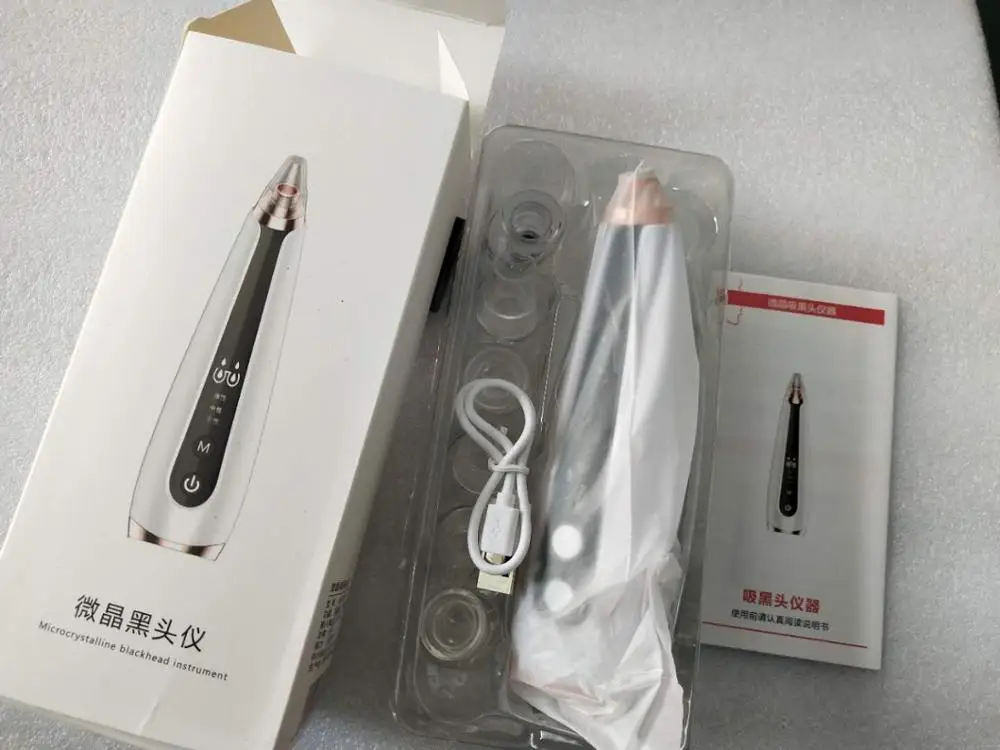 Новый стиль Электрический сосать черный полезный продукт для поры акне масло и