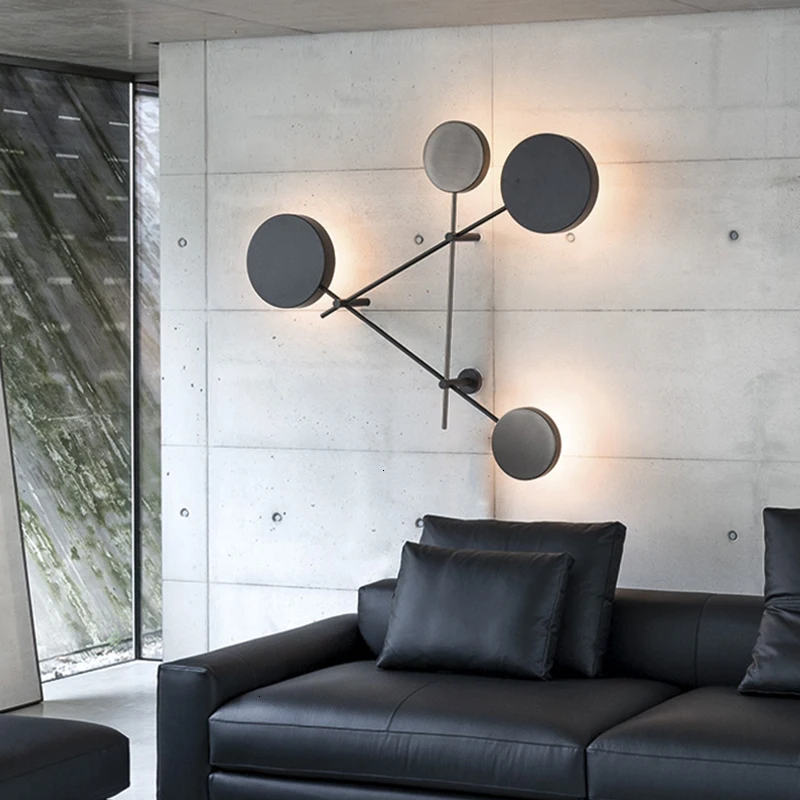 Скандинавские украшения дизайнерский коридор отель настенный светильник s Deco