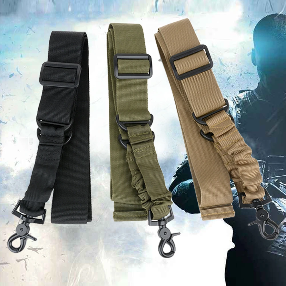 Тактический одноточечный ремень для ружья регулируемый нейлоновый Открытый