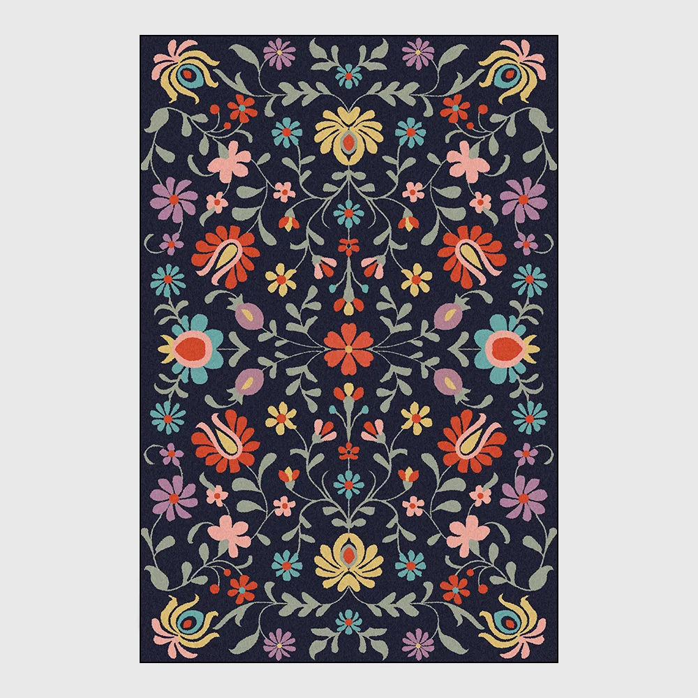 Американский цветок в стиле кантри ковер и коврики для спальни прикроватная