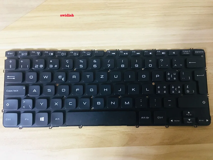 Новинка Клавиатура для ноутбука Dell XPS12 9Q23 9Q33 L221X 12D 1708 13 321X322X9333 L321X L322X UK/Swidish