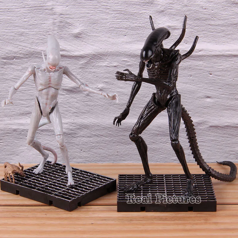 Hiya игрушки изысканный мини чужой завет чужой Xenomorph и Neomorph ПВХ иностранцев, движущаяся фигурка, Коллекционная модель, игрушка в подарок 2 шт./компл