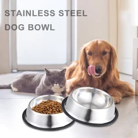 dog cat bowls stainless steel non slip durable anti fall dogs feeding bowls for small medium dogs cat placemat feeder pet
