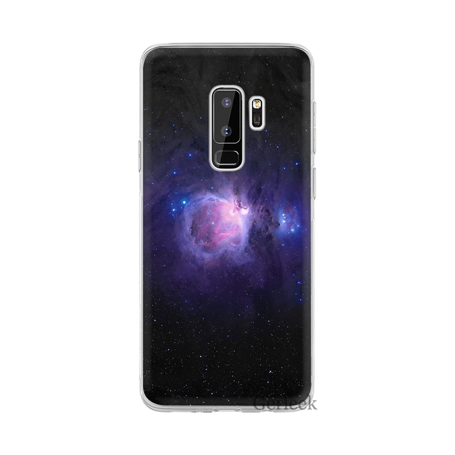 Phone Case For Samsung Galaxy S6 S7 Edge S8 S9 S10 S10E Plus Note 8 9 M10 M20 M30 M40 Cover antasy Nebula Space Star Universe | Мобильные