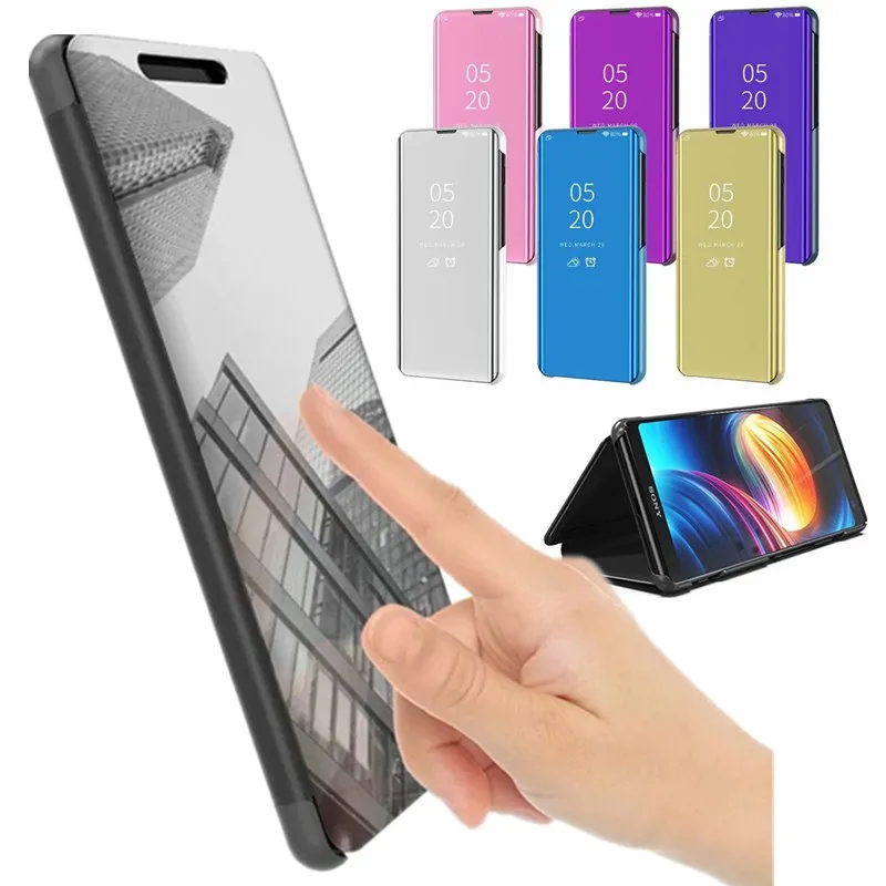 Умный зеркальный флип-чехол для Xiaomi Redmi Note 7 6 5 Pro чехол GO 4 4X 5A K20 Plus 6A S2 | Мобильные