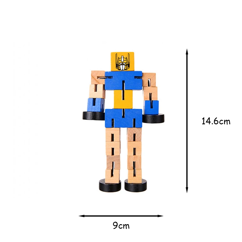 1 шт. Детский конструктор робот трансформер|toys for|toys for childrenrobot build |