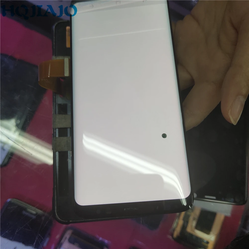 ЖК дисплей AMOLED для Samsung Galaxy S8 G950 G950F сенсорный экран с цифровым преобразователем
