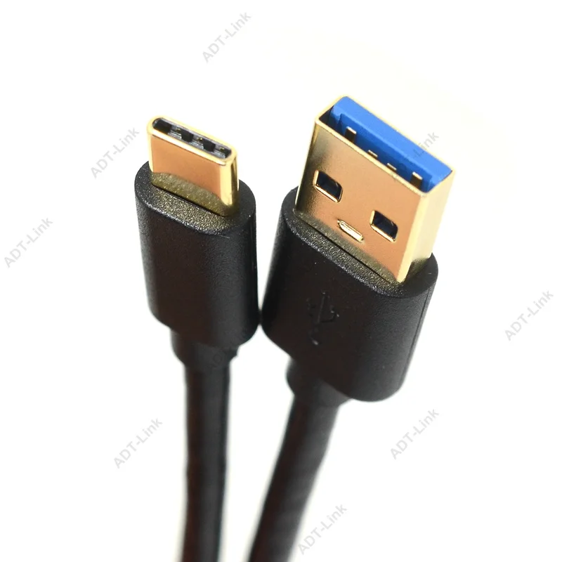 

USB 3.1 Type C USB-C Male Connector to Standard USB 3.0 Type A Male Data Cable Fast Charging Cord for Type-C Device 50cm