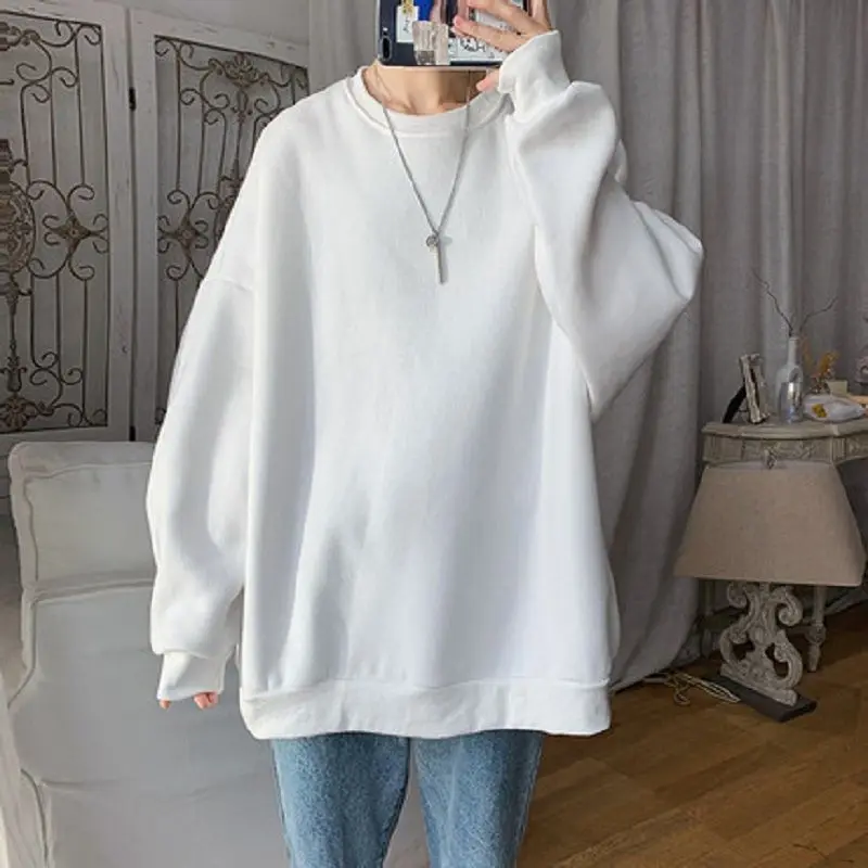 

Hoodies Women Women's Sweater Loose Crew Neck Top Fall Coat Hoodies Sweatshirts Tops Sudaderas