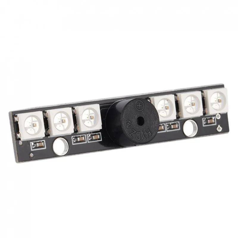 WS2812B LED & 5В активный зуммер 6xrgb чипы Светодиодный индикатор для управления