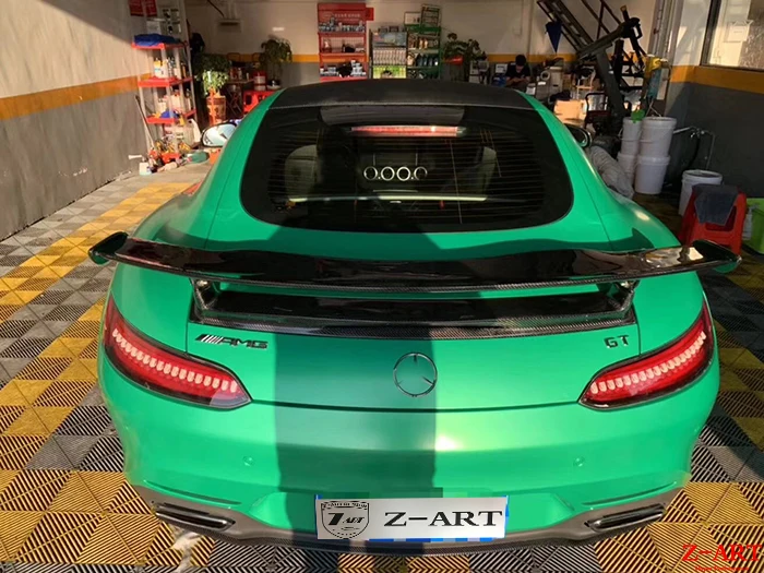 Z-ART GTR задний спойлер для AMG GT GTS- заднее крыло из углеродного волокна для AMG GT GTS задний спойлер из углеродного волокна