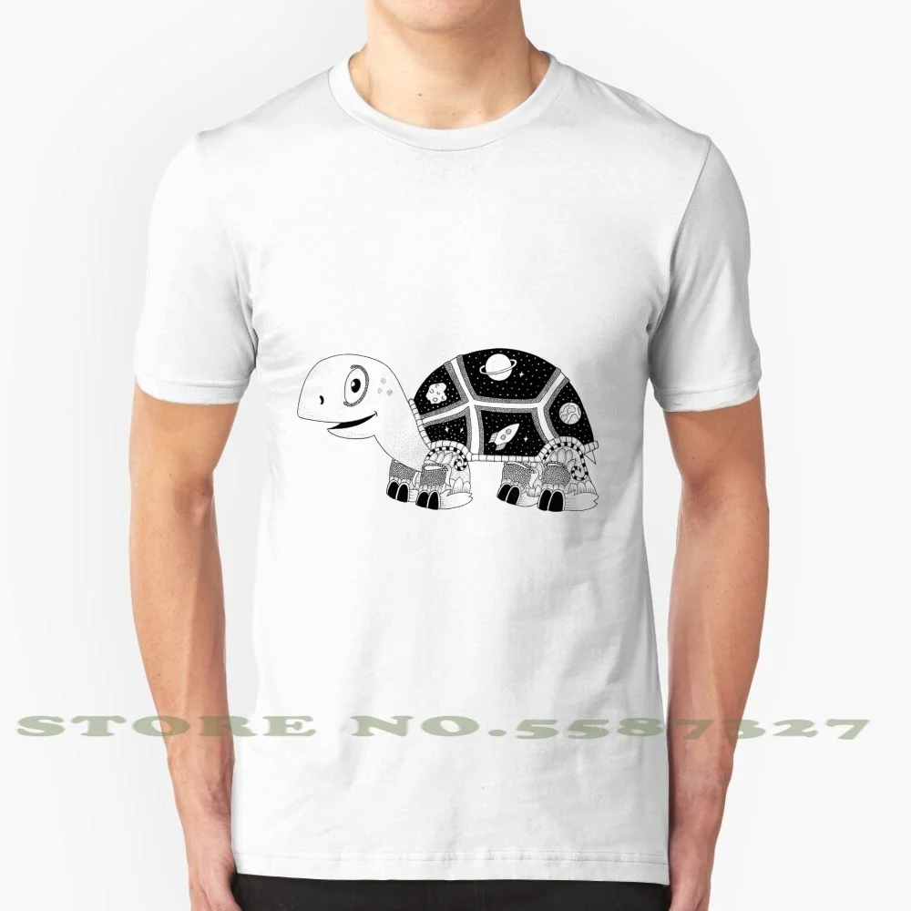 Черепаха сделанная Мохамедом бадром модная Винтажная футболка футболки