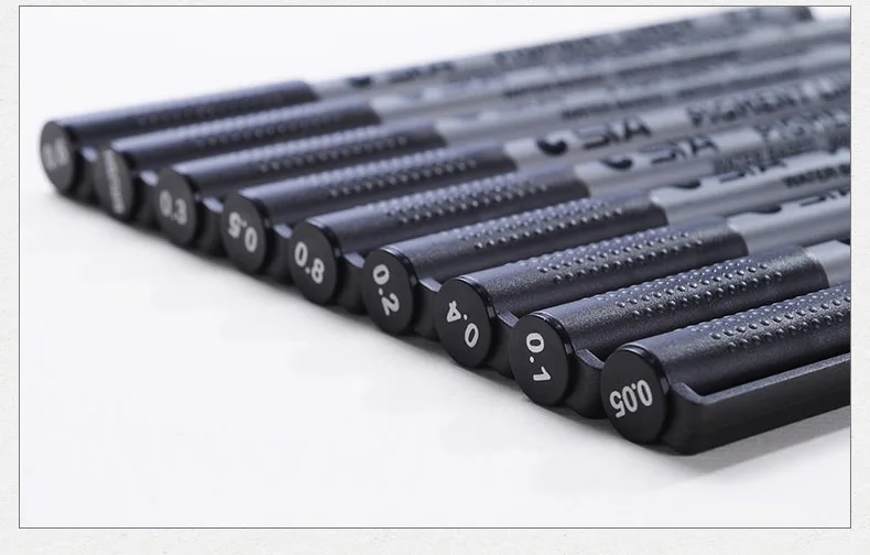 Набор цветных ручек Fineliner ручки для рисования с тонким вкладышем 0 38 мм