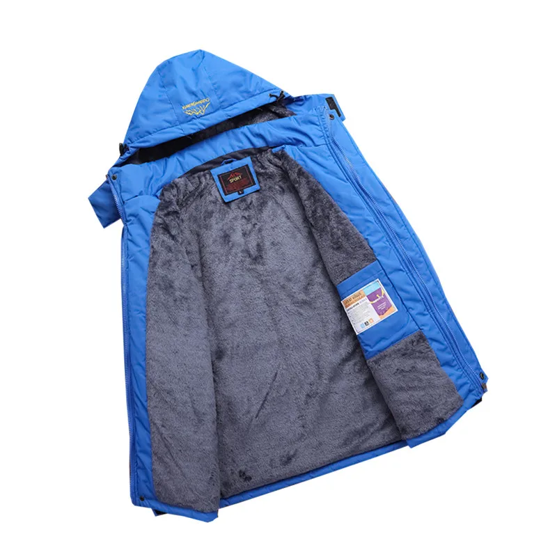 

New Daiwa Winter Fishing Jacket Outdoor Camping Thick Hiking and Outdoor Fishing Clothes Men's Plus Velvet Warm Fishing Clothing