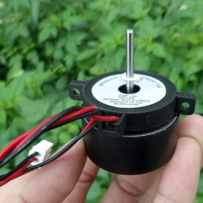 

External Rotor DC Brushless Motor DC 12V 3680RPM Micro Mini Small Motors Engine Built-in Driver Board DIY Electric Cooling Fan