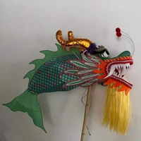 new years carnival mascot dance party parade accessories will glow a dragon fish lantern traditional folk performance