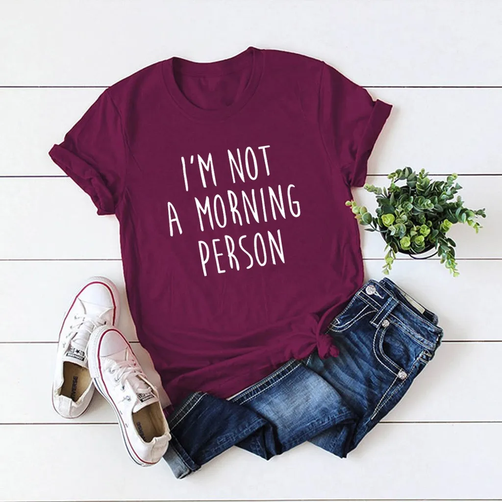 Женская хлопковая блузка в стиле Харадзюку Повседневная футболка с буквенным