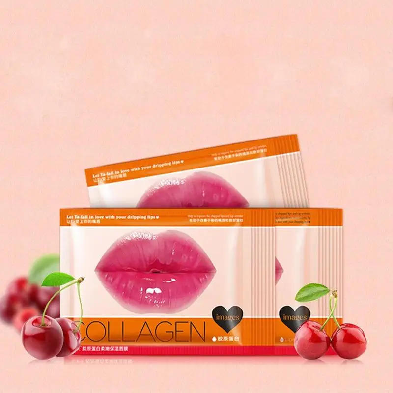 Коллагеновая Маска Для губ увлажняющая стойкая питают губы маска медовая анти