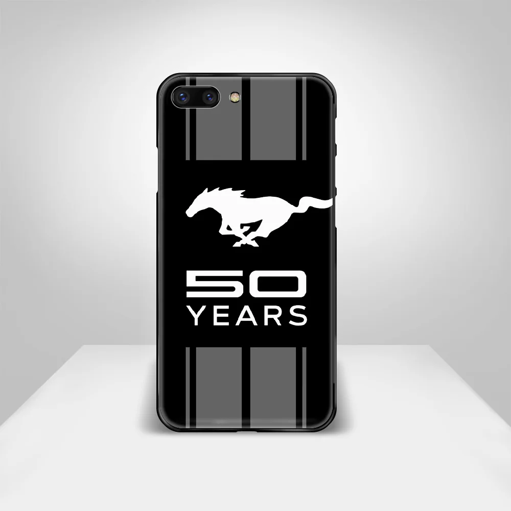 

mustang Sports car Phone Case Cover Hull For iphone 5 5s se 2 6 6s 7 8 plus X XS XR 11 PRO MAX black back pretty cell cover tpu