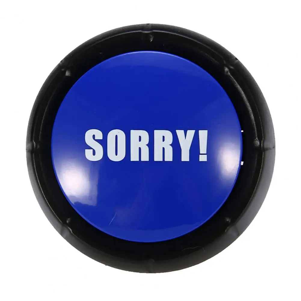 bullshit maybe no sorry yes sound talking button home office party funny toy free global shipping