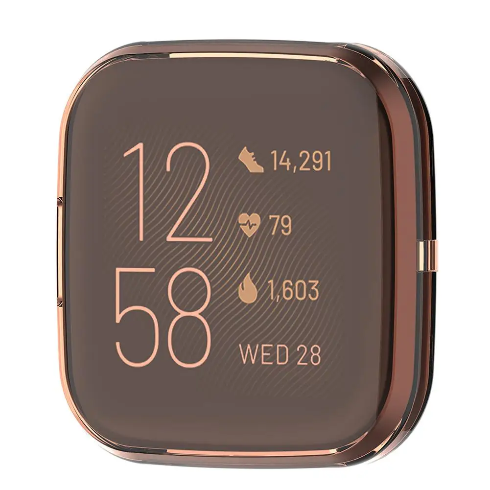 Ультратонкий защитный чехол для Fitbit Versa 2 Силиконовый ТПУ на запястье сменный