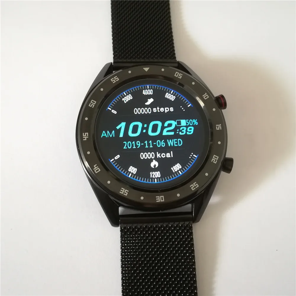 L7 Bluetooth Smart Watch Men ECG+PPG HRV Heart Rate Blood Pressure Monitor IP68 Waterproof Smart Bracelet For Android IOS