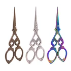 1 шт., винтажные швейные ножницы из нержавеющей стали