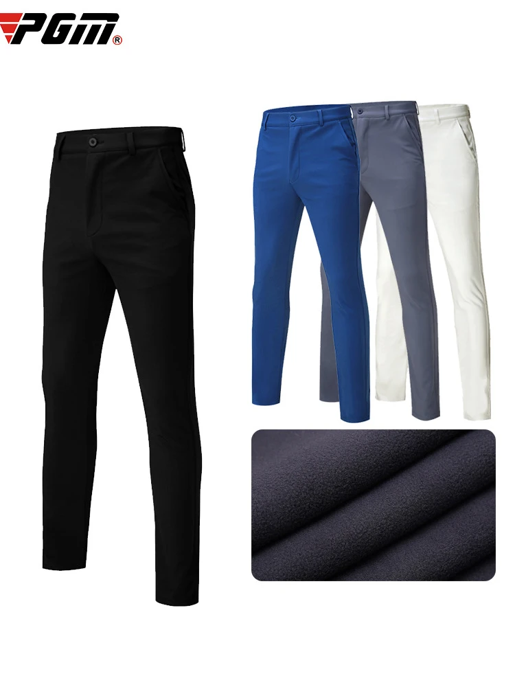PGM штаны для гольфа мужские плюс бархатные осенние и зимние мяча