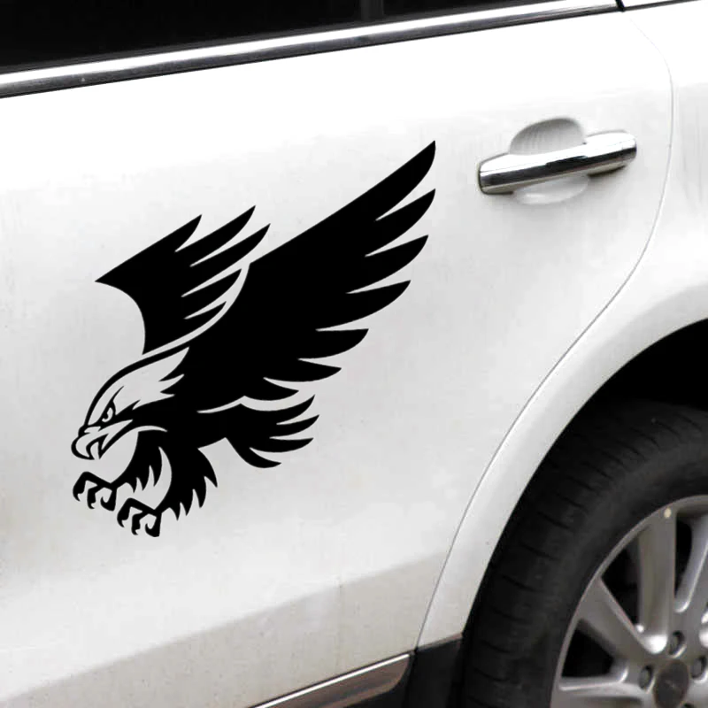 

SF2998# Eagle Reflective Funny Car Sticker Vinyl Decal Waterproof Car Auto Stickers On Car Truck Bumper Rear Window Laptop