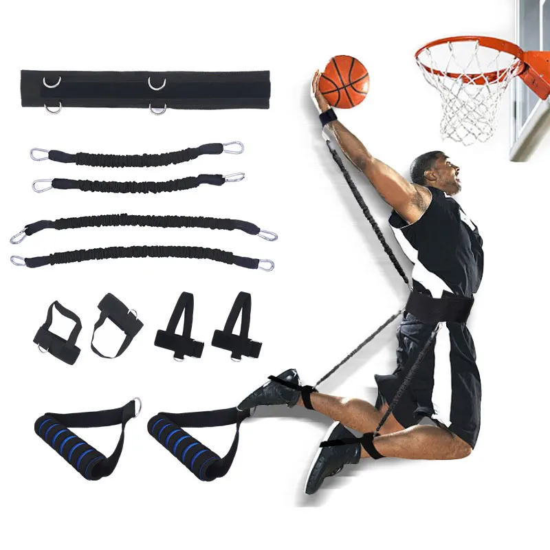

11PC 140LBS Resistance Bands Stretching Strap Set For Arms Legs Strength Fitness Equipment Workout Equipment Boxing Basketball